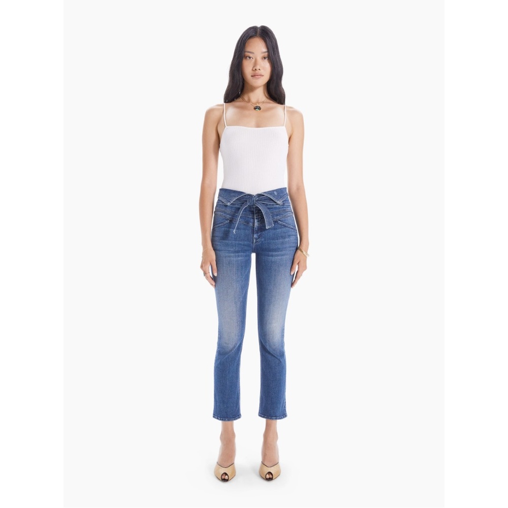 Mother Triple Stack Insider Ankle jean Chick Flick